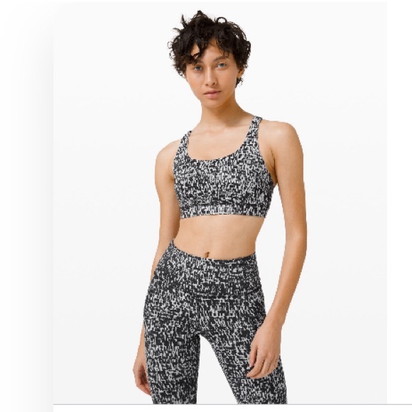 LULULEMON/Align Leggings/Urban Block Ice Grey Black / 2 - Picture 9 of 11